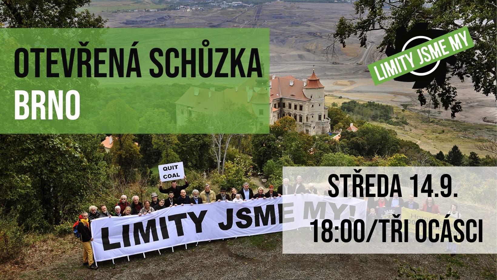 Otevřená schůzka Limity jsme my - Brno